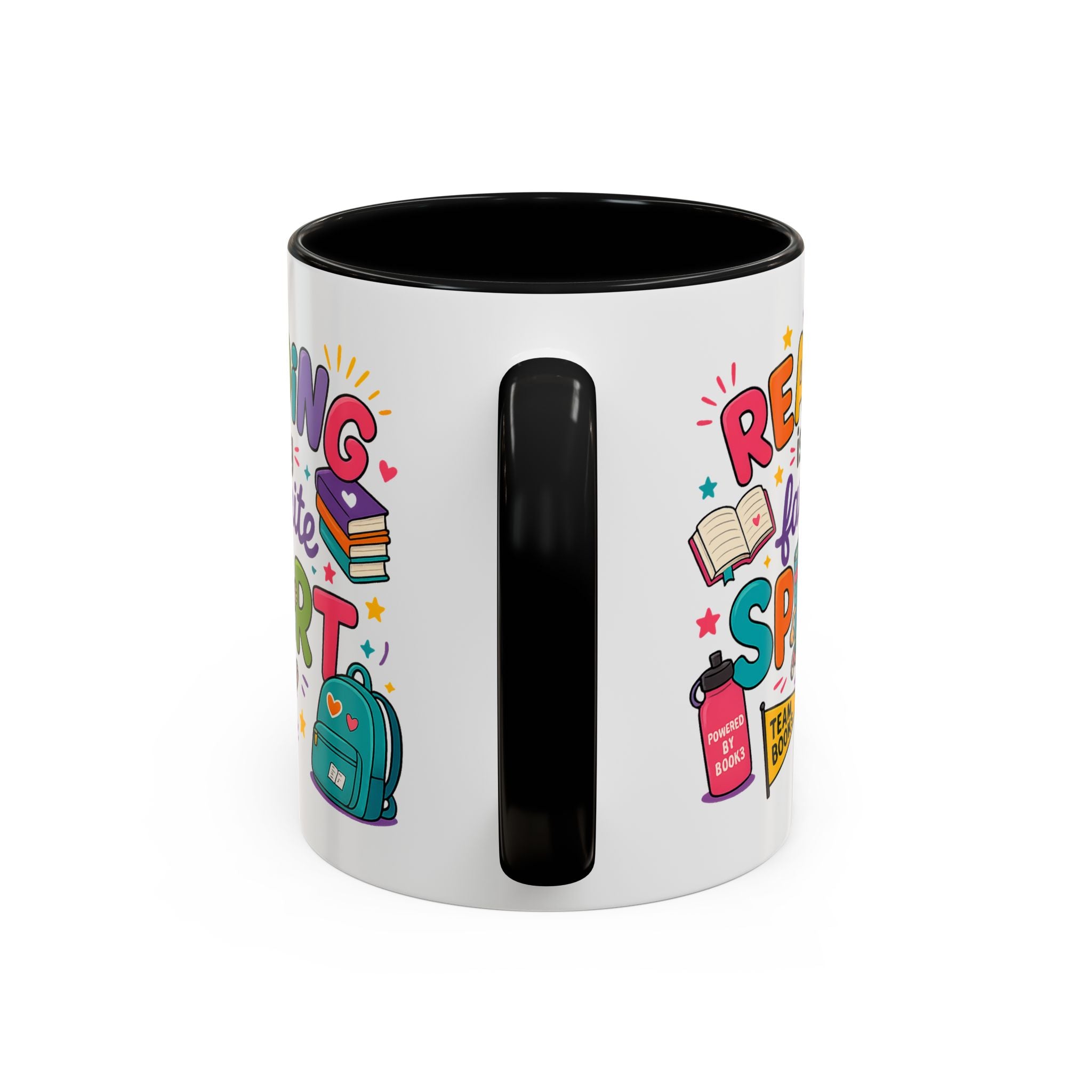 Reading Is My Favorite Sport Coffee Mug — Cute Book Lover Gift (11/15oz)